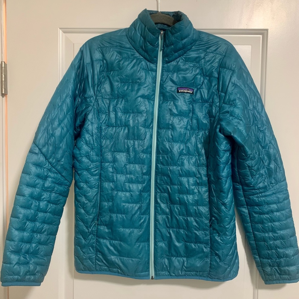 Patagonia Nano Puff Jacket - Women’s Large - Steller Blue